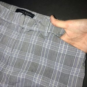 Jasmine and Julianna plaid pants